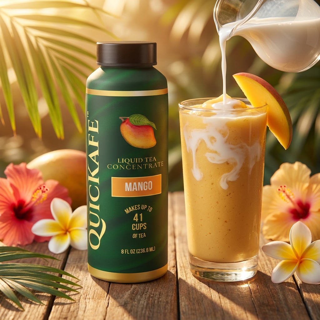 Green Tea Mango — Tropical Smoothie Fusion