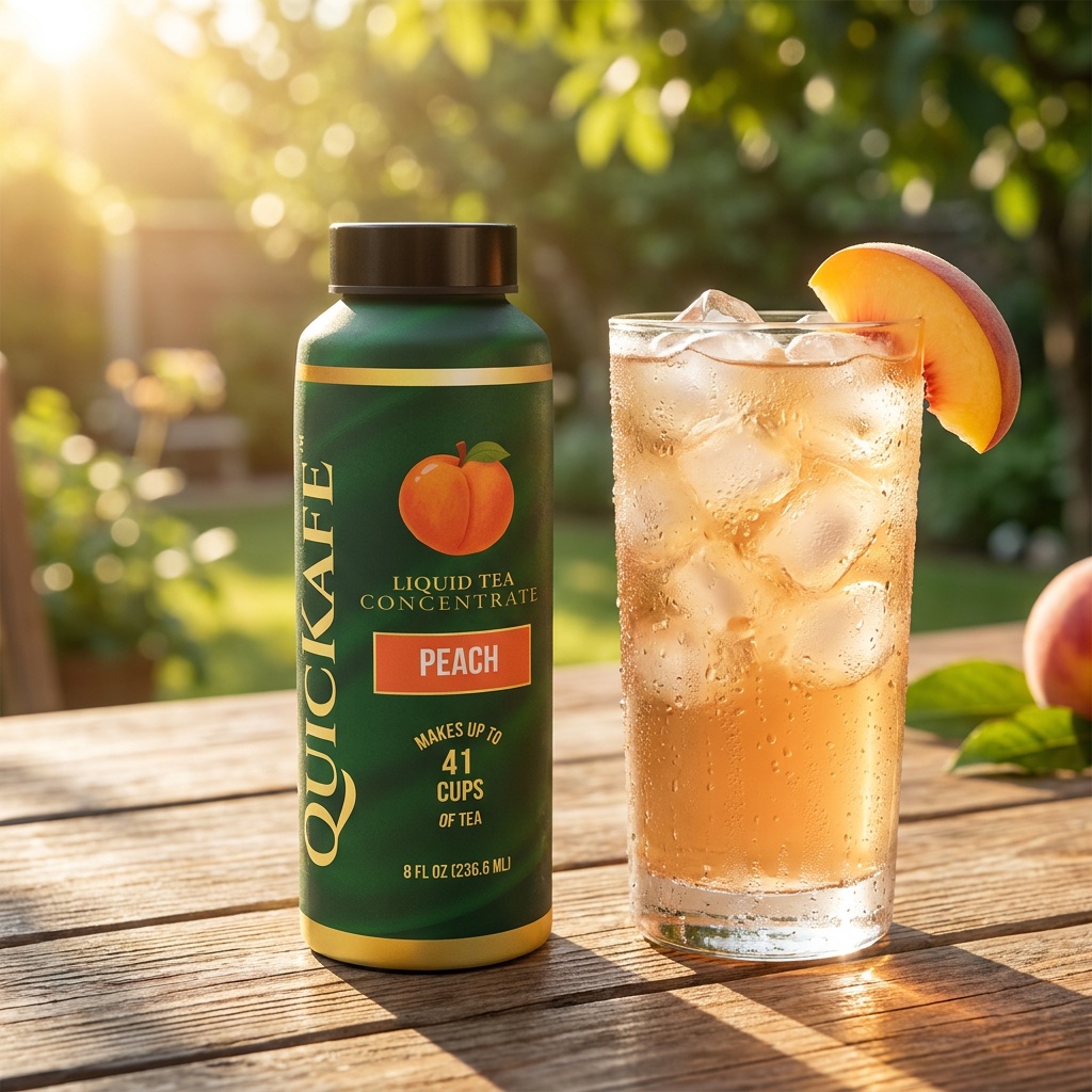 Green Tea Peach — Iced Tea